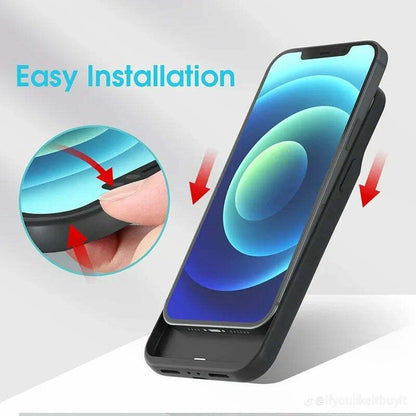 Coque iphone powerbank